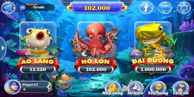 Jackpot Fishing được thiết kế theo phong cách hoàn toàn mới