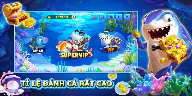 Giao diện bắt mắt, gây nghiện khi vào game giải trí