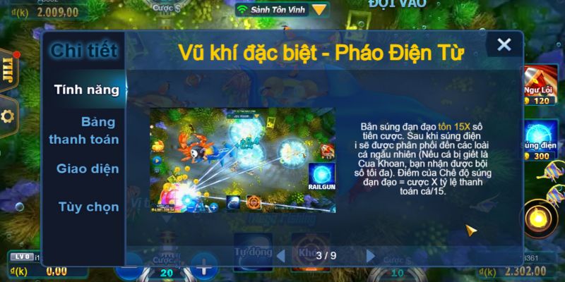 Luật chơi chi tiết thể thức game bắn cá SG.